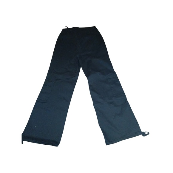 Gilipur Womens Black Cargo Pants Wide Leg Utility Trousers TL0268 Size M NWT - Picture 5 of 5